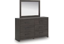 ashley furniture black mirror   