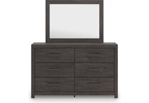 ashley furniture black mirror   