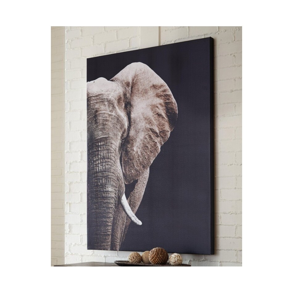 ashley furniture black prints   