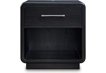 ashley furniture black single drawer   