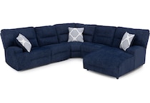 ashley furniture blue mtn fab sectional pkg  