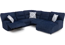 ashley furniture blue mtn fab sectional pkg  