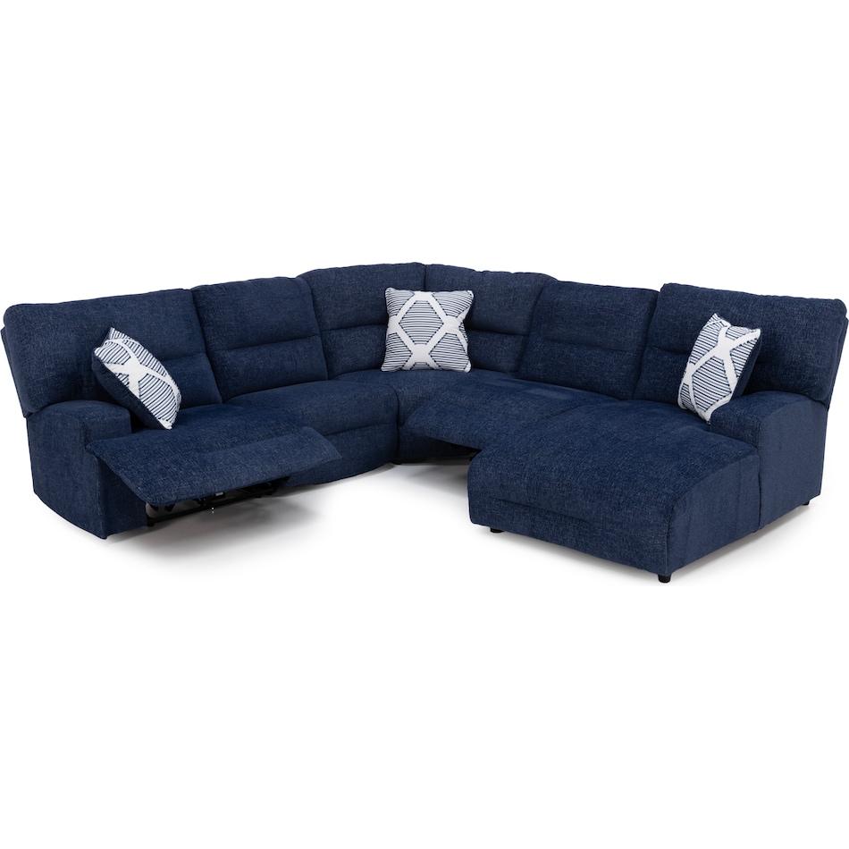 ashley furniture blue mtn fab sectional pkg  