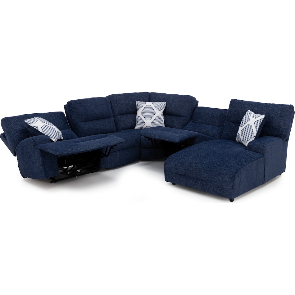 ashley furniture blue mtn fab sectional pkg  