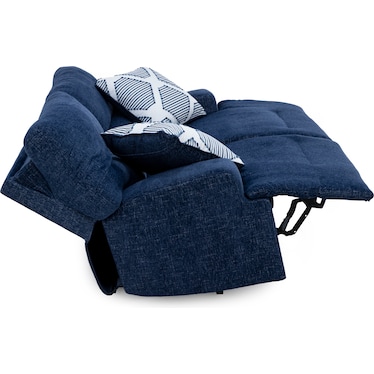 Macklin 3-Pc. Power Headrest Zero Gravity Reclining Loveseat With Next-Gen Nuvella Performance Fabri