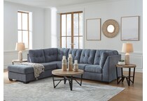 ashley furniture blue sta fab sectional pieces qpkg  