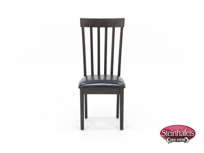 ashley furniture brown inch standard seat height side chair  image   