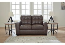 ashley furniture brown  inches and under   