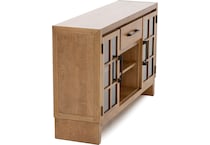 ashley furniture brown buffet server sideboard   