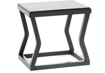 ashley furniture brown chairside table kir  