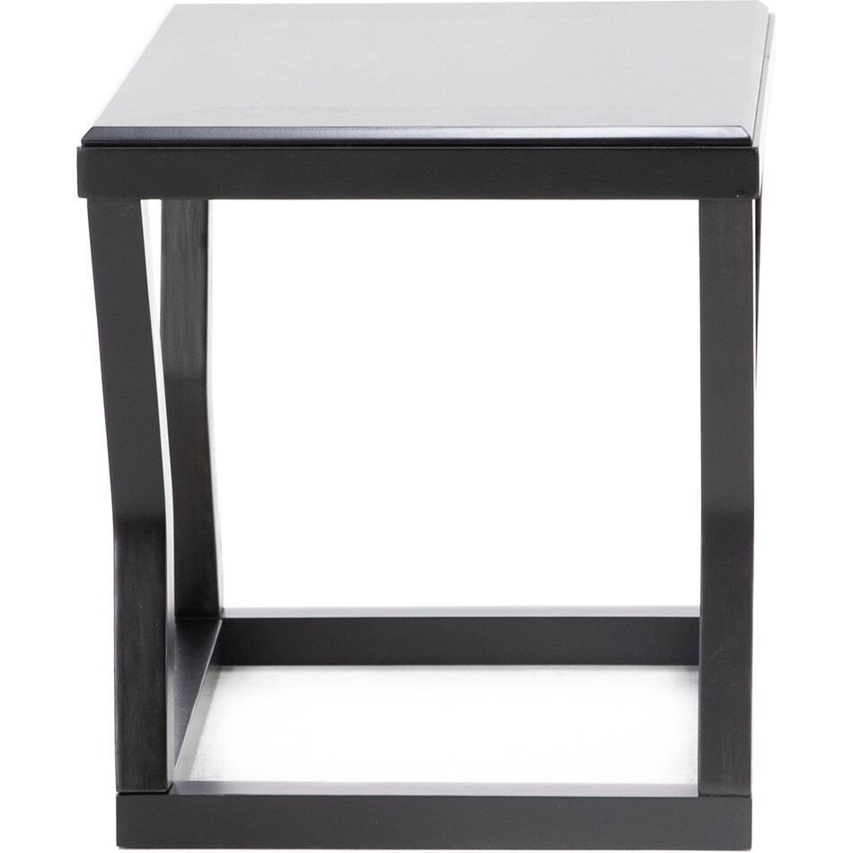 ashley furniture brown chairside table kir  