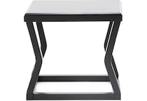 ashley furniture brown chairside table kir  