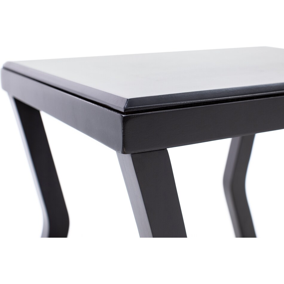 ashley furniture brown chairside table kir  