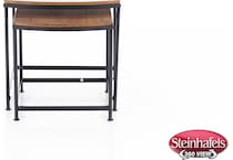 ashley furniture brown end table  image caram  