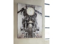 ashley furniture brown paintings   