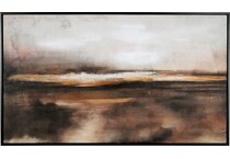 ashley furniture brown paintings   
