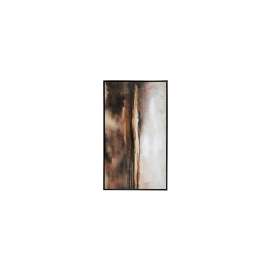 ashley furniture brown paintings   