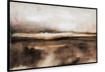 ashley furniture brown paintings   