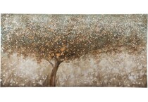 ashley furniture brown paintings   