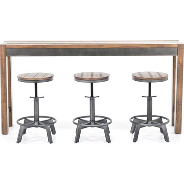 Torjin Console Bar Table Set
