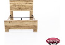 ashley furniture brown twin bed package  image pk  