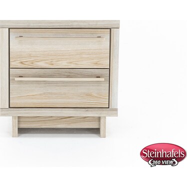 Dante Two Drawer Nightstand