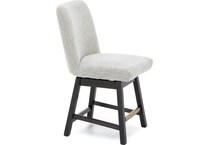 ashley furniture dark brown   beige inch & over bar seat stool   