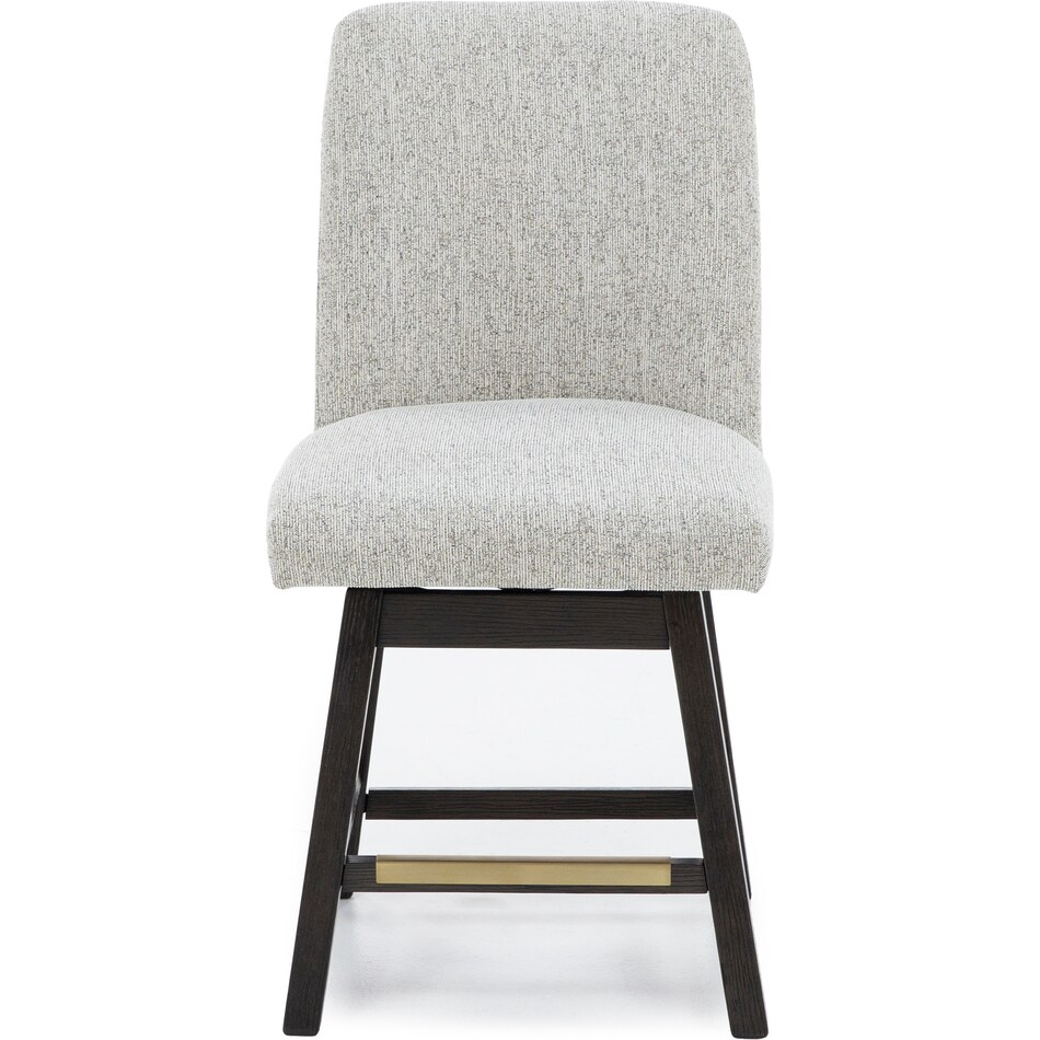 ashley furniture dark brown   beige inch & over bar seat stool   
