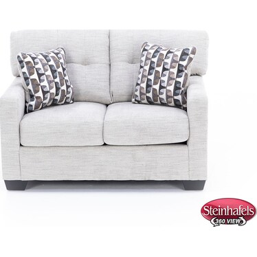 Honey Loveseat in Pebble