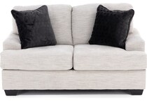 ashley furniture grey  inches and under   