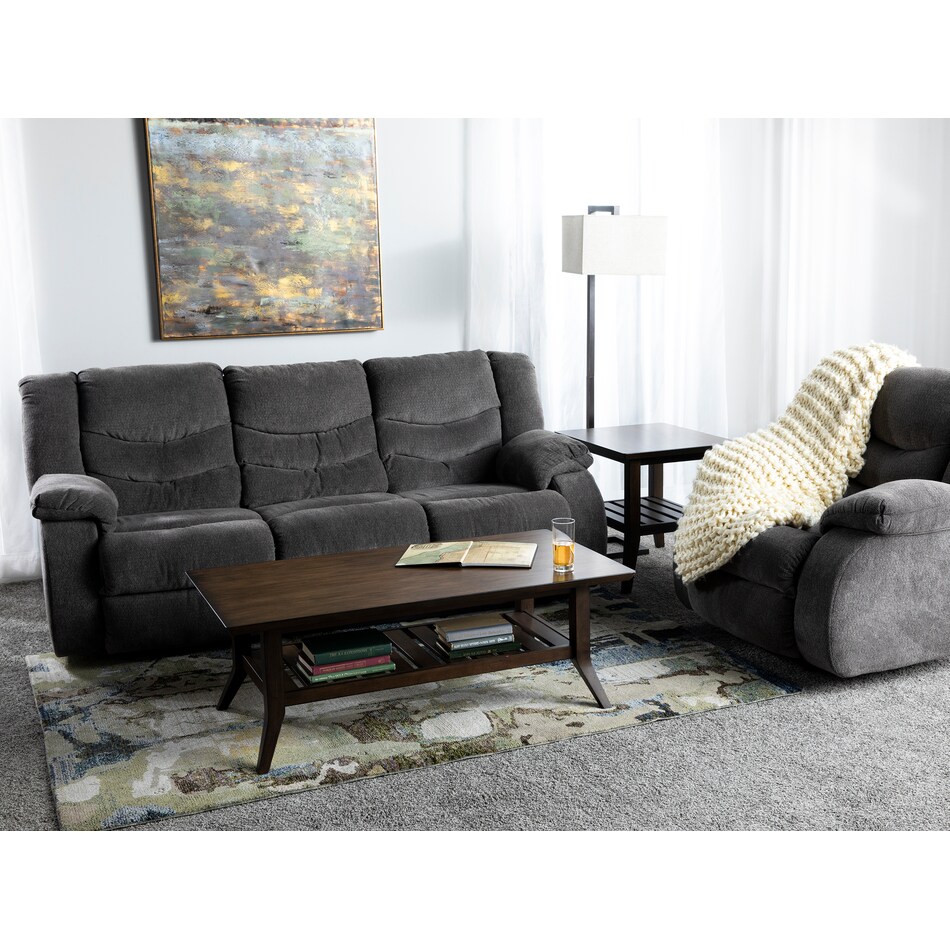 ashley furniture grey  to  inches lifestyle image   