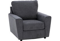 ashley furniture grey chair   