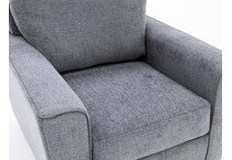 ashley furniture grey chair   