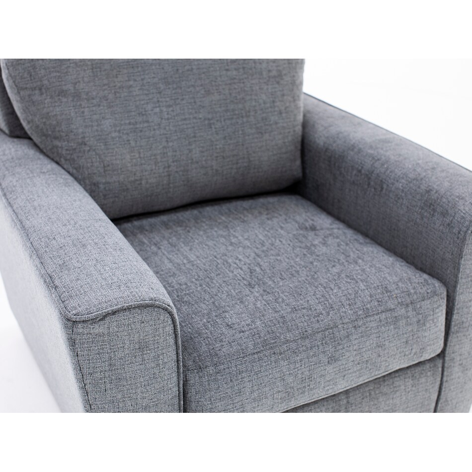 ashley furniture grey chair   