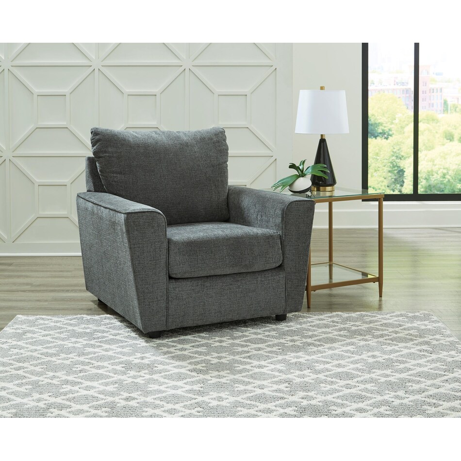 ashley furniture grey chair   