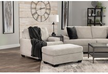 ashley furniture grey chair lifestyle image   