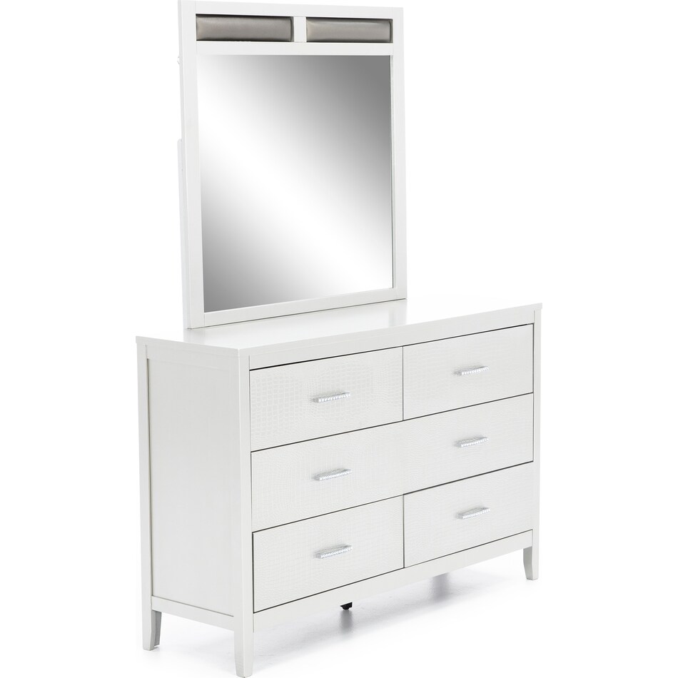 ashley furniture grey mirror   