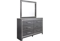 ashley furniture grey mirror   