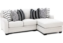 ashley furniture grey sta fab sectional pieces pkg  