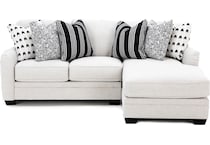 ashley furniture grey sta fab sectional pieces pkg  