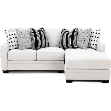 Evelyn 2-Pc. Chaise Sofa