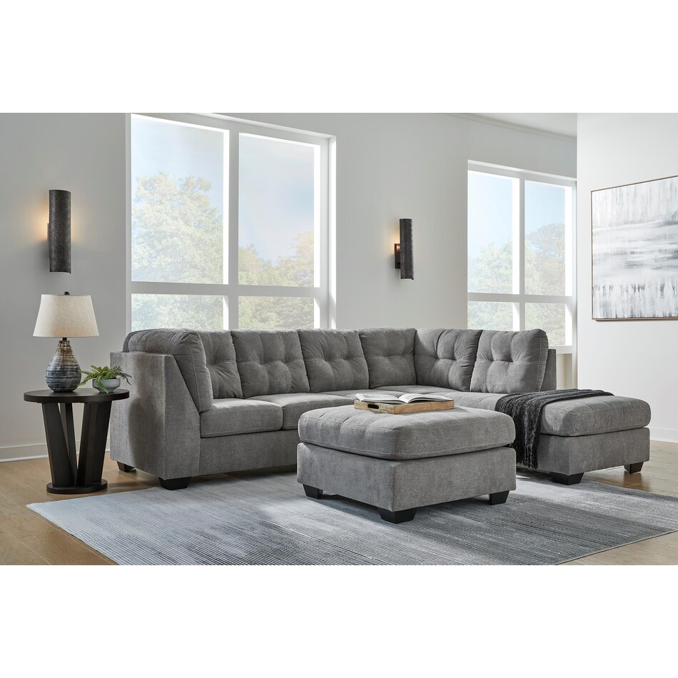 ashley furniture grey sta fab sectional pieces pkg  