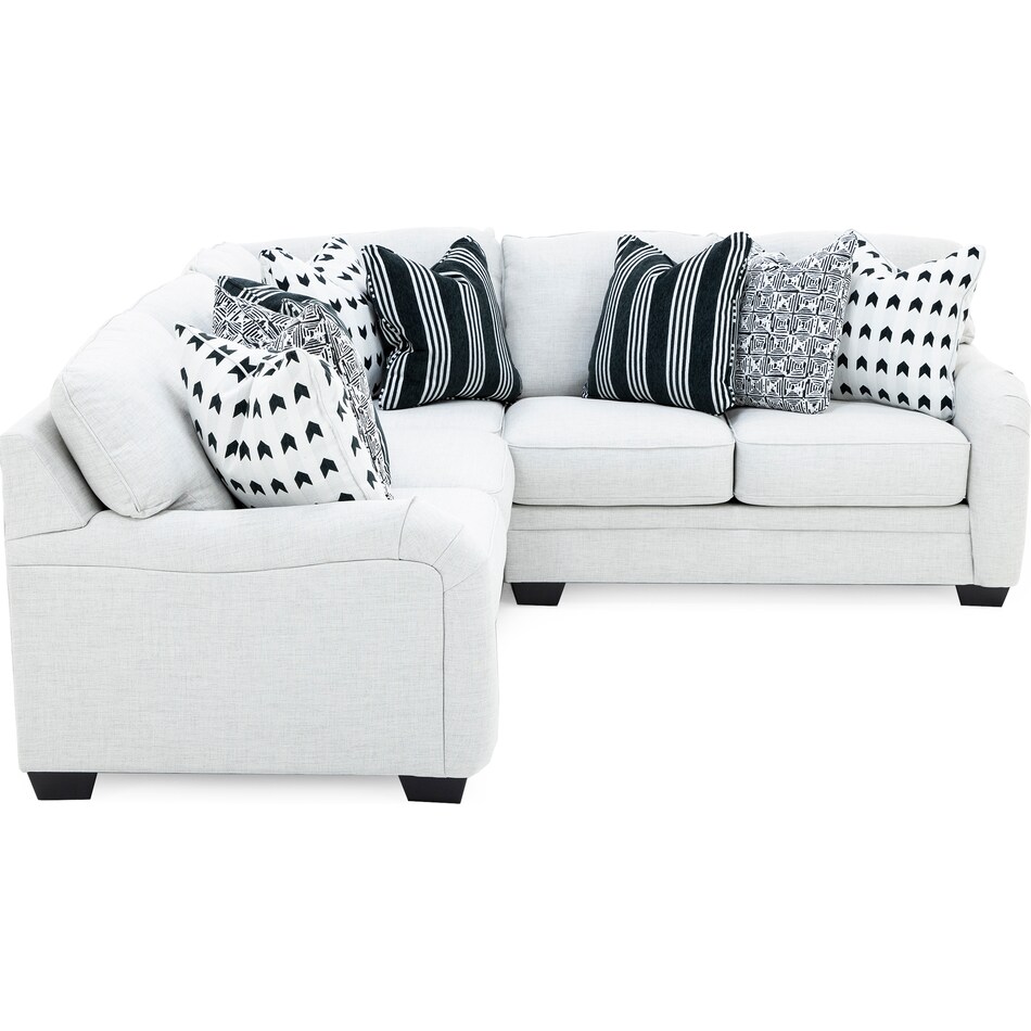 ashley furniture grey sta fab sectional pieces pkg  