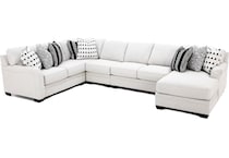 ashley furniture grey sta fab sectional pieces pkg  