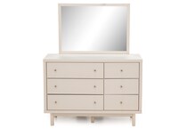 ashley furniture pink mirror   