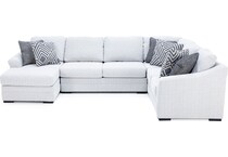 ashley furniture stone sta fab sectional pieces zpkg  