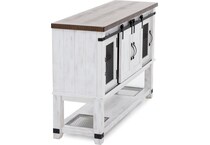 ashley furniture vintage white buffet server sideboard   