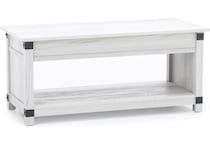 ashley furniture white cocktail table jamie  