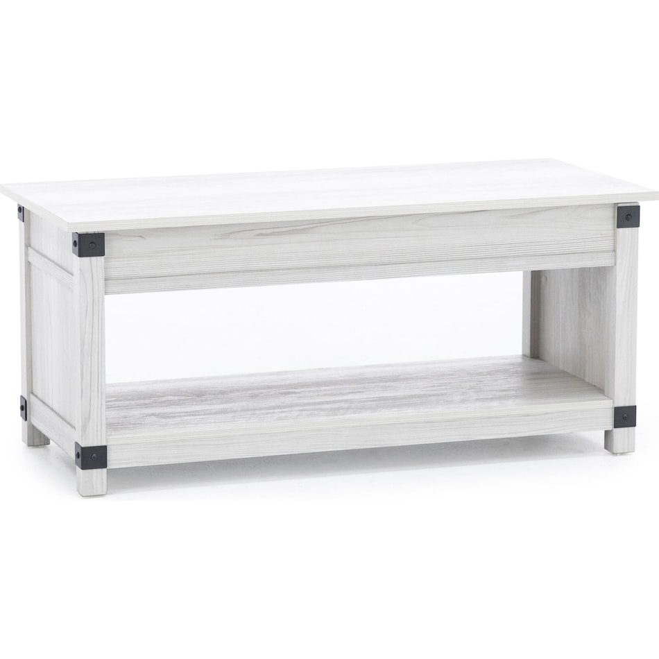 ashley furniture white cocktail table jamie  
