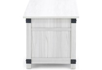 ashley furniture white cocktail table jamie  